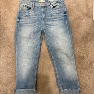 Guess Light Blue Ankle Jeans